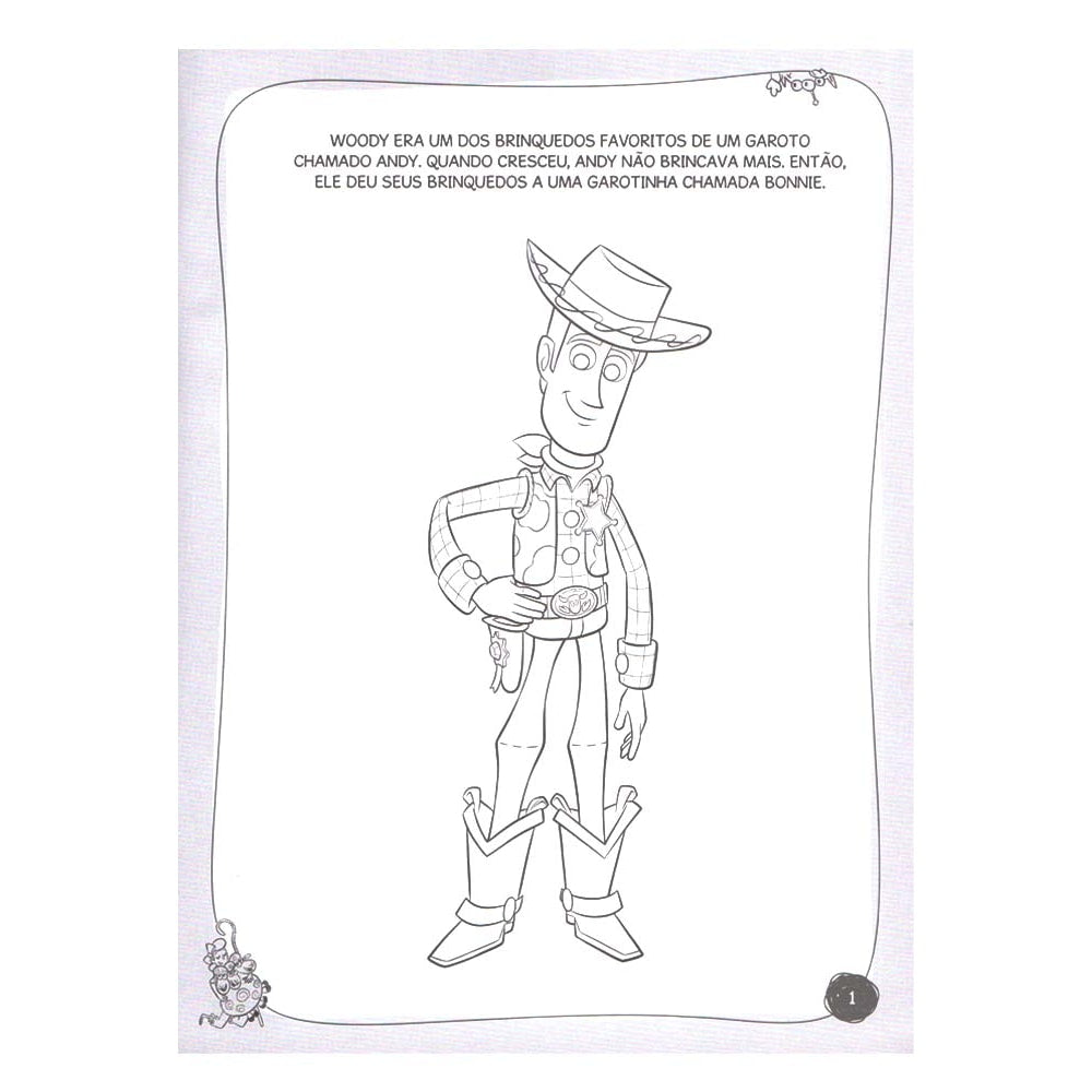 Toy Story 4 | Ler e Colorir | Disney | Pixar