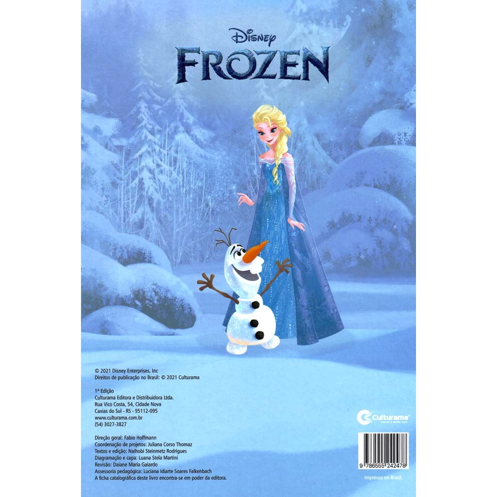 Frozen | Ler e Colorir | Disney