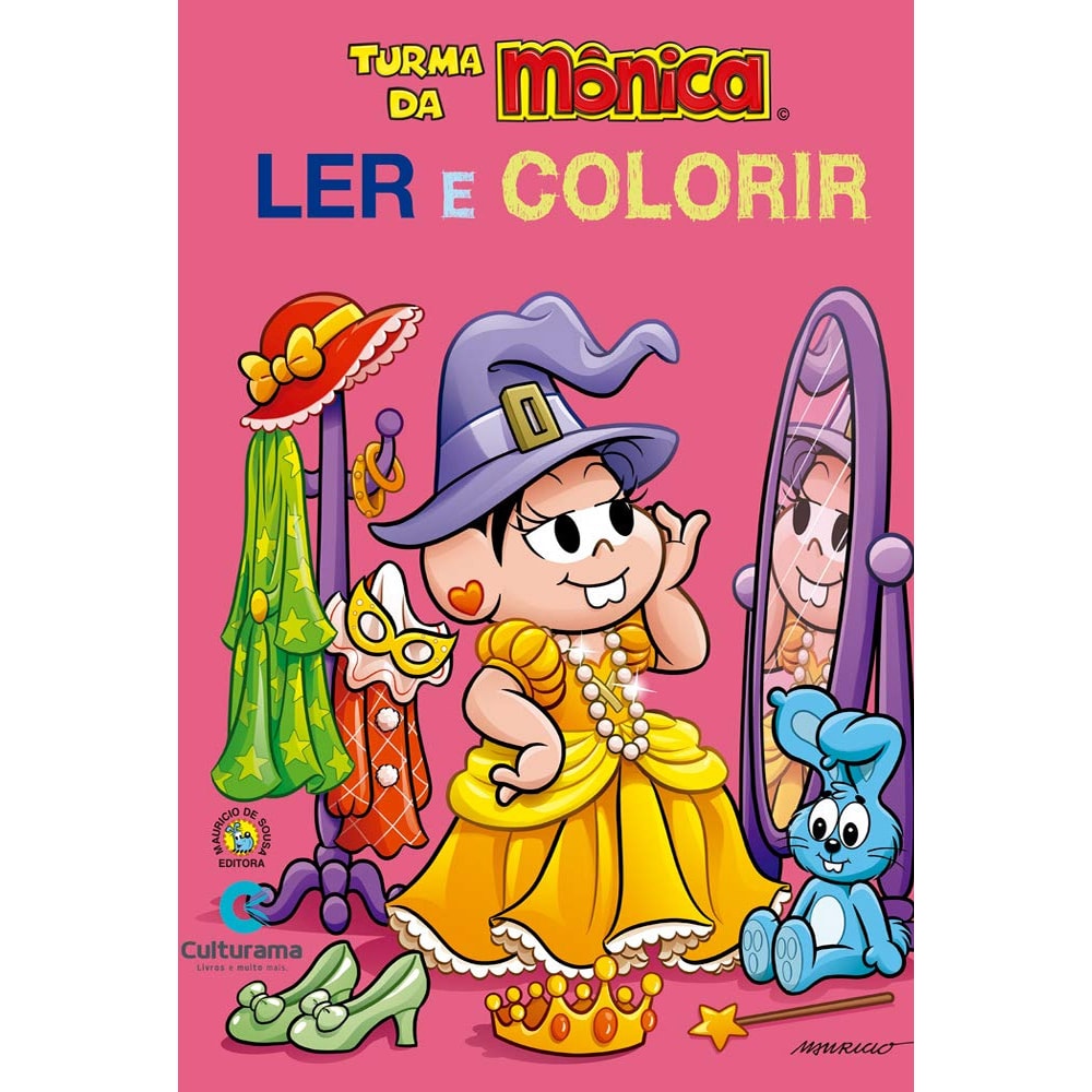 Turma Da Mônica | Ler e Colorir