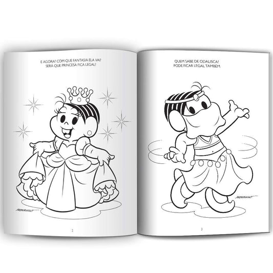 Turma Da Mônica | Ler e Colorir