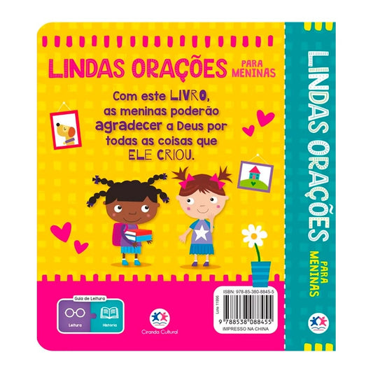 Lindas Orações para Meninas | Capa Almofadada