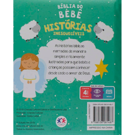 Bíblia do Bebê| Historias Inesquecíveis | Ciranda Cultural