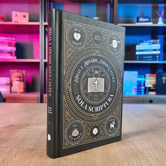 Bíblia e Hinário Novo Cântico | ARA | Capa Dura Solas