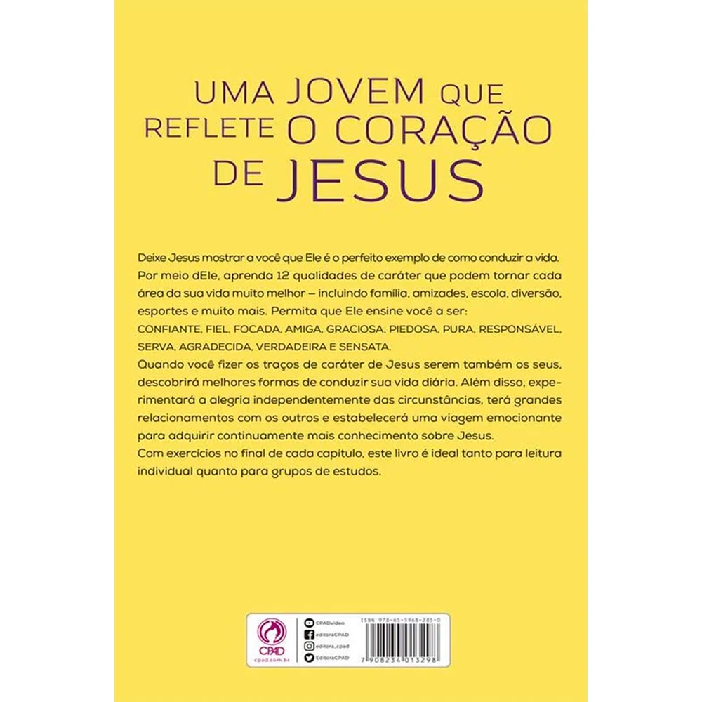 Uma Jovem Que Reflete O Coração de Jesus | Elizabet George
