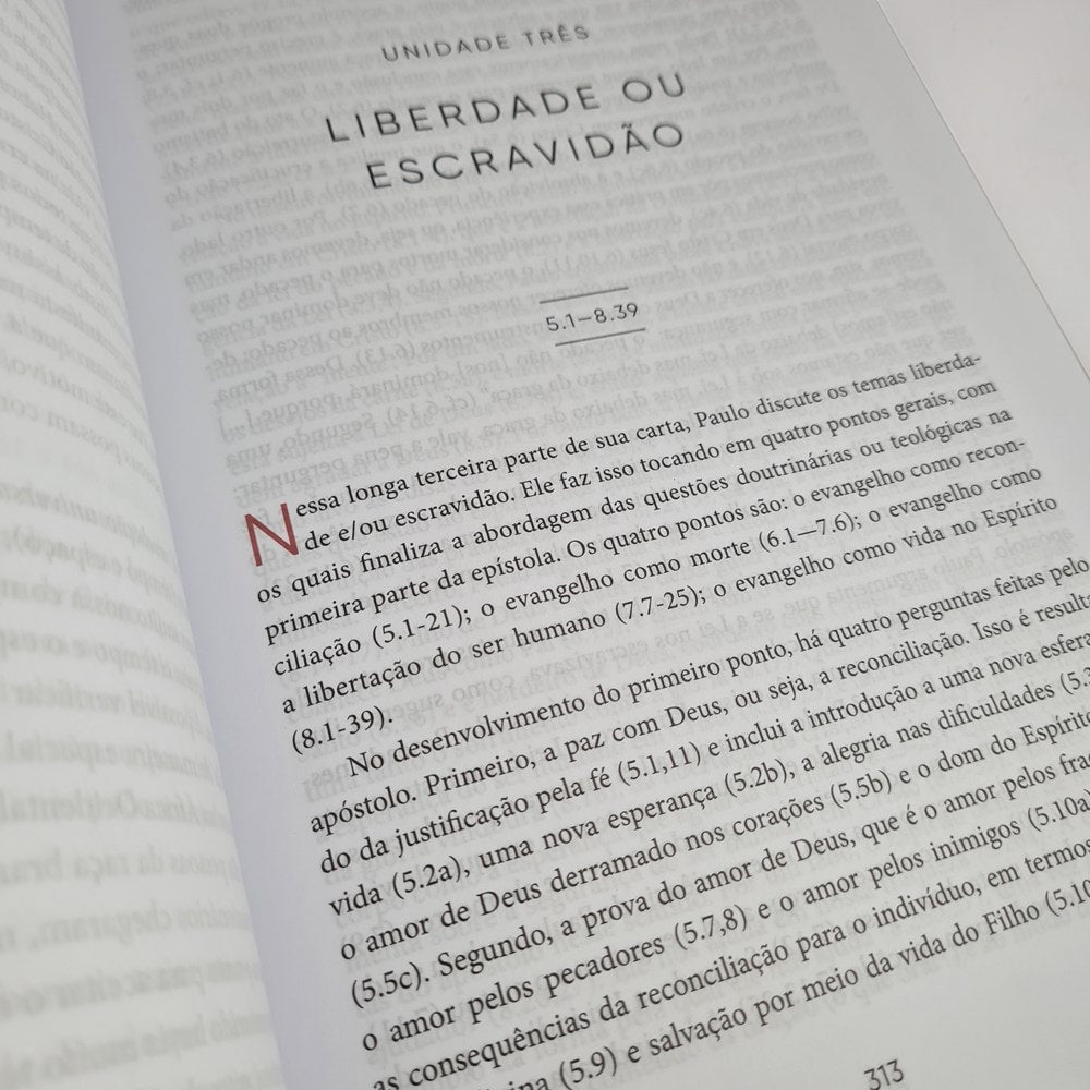 Novo Comentário Bíblico Vida | Romanos | Pablo A Deiros | Capa Dura