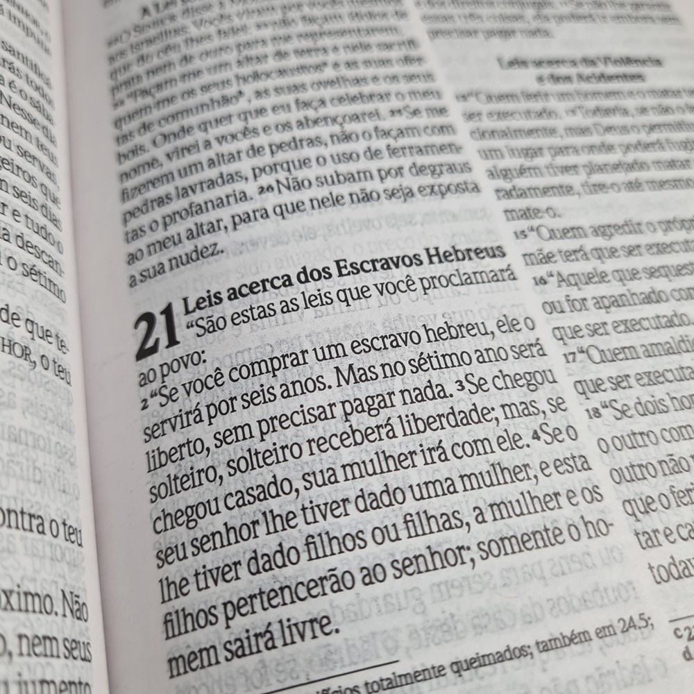 Bíblia Sagrada | NVI | Letra Grande | Capa Luxo Marrom