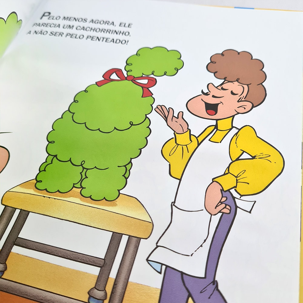 As Aventuras do Cebolinha | Turma da Monica | Capa Dura c/Holografia