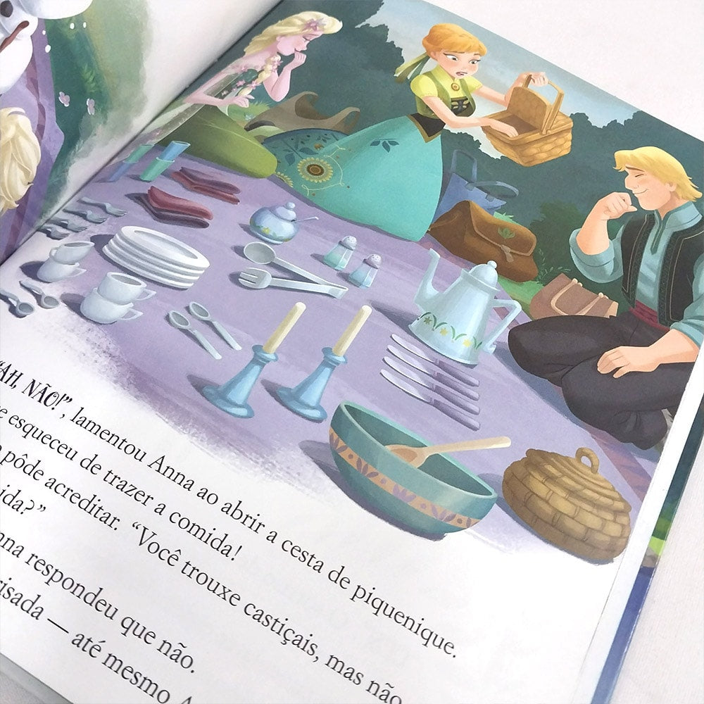 Frozen | Disney Historias Magicas | Capa Dura c/Holografia