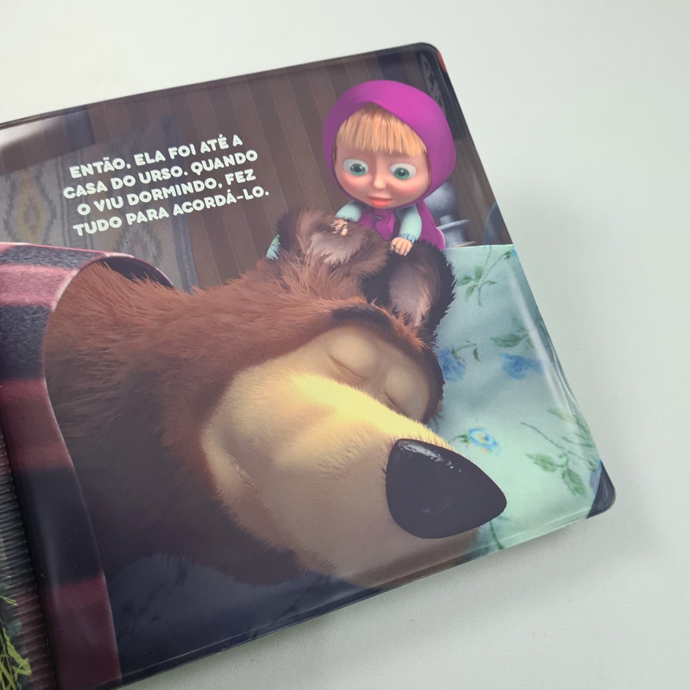 Marsha e o Urso | Livro de Banho