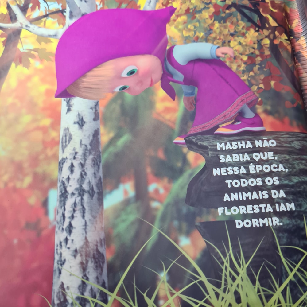 Marsha e o Urso | Livro de Banho