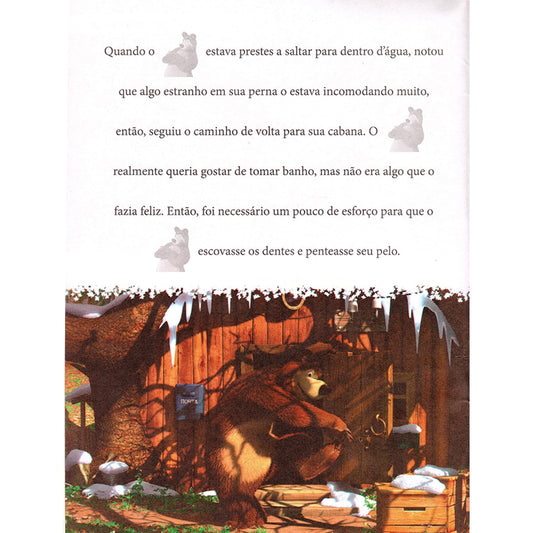 Marsha e o Urso | Livro de Atividades com Adesivos