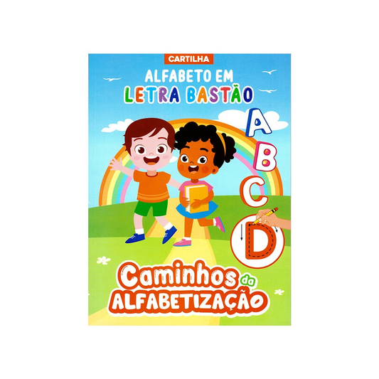Cartilha Alfabeto em Letra Bastão | Caminho da Alfabetização