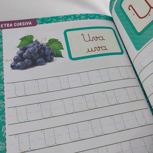 Cartilha de Alfabetização Letra Cursiva | Caminhos da Alfabetização