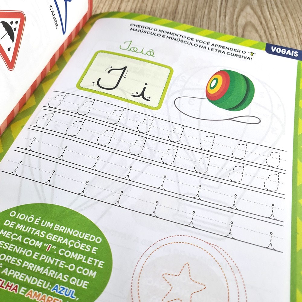 Cartilha de Caligrafia Atividades de Reforço | Caminhos da Alfabetização Vol1