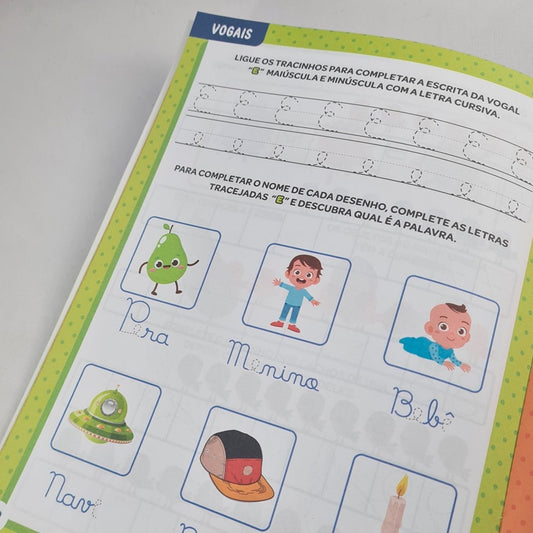 Cartinha de Caligrafia Atividades de Reforço | Caminhos da Alfabetização