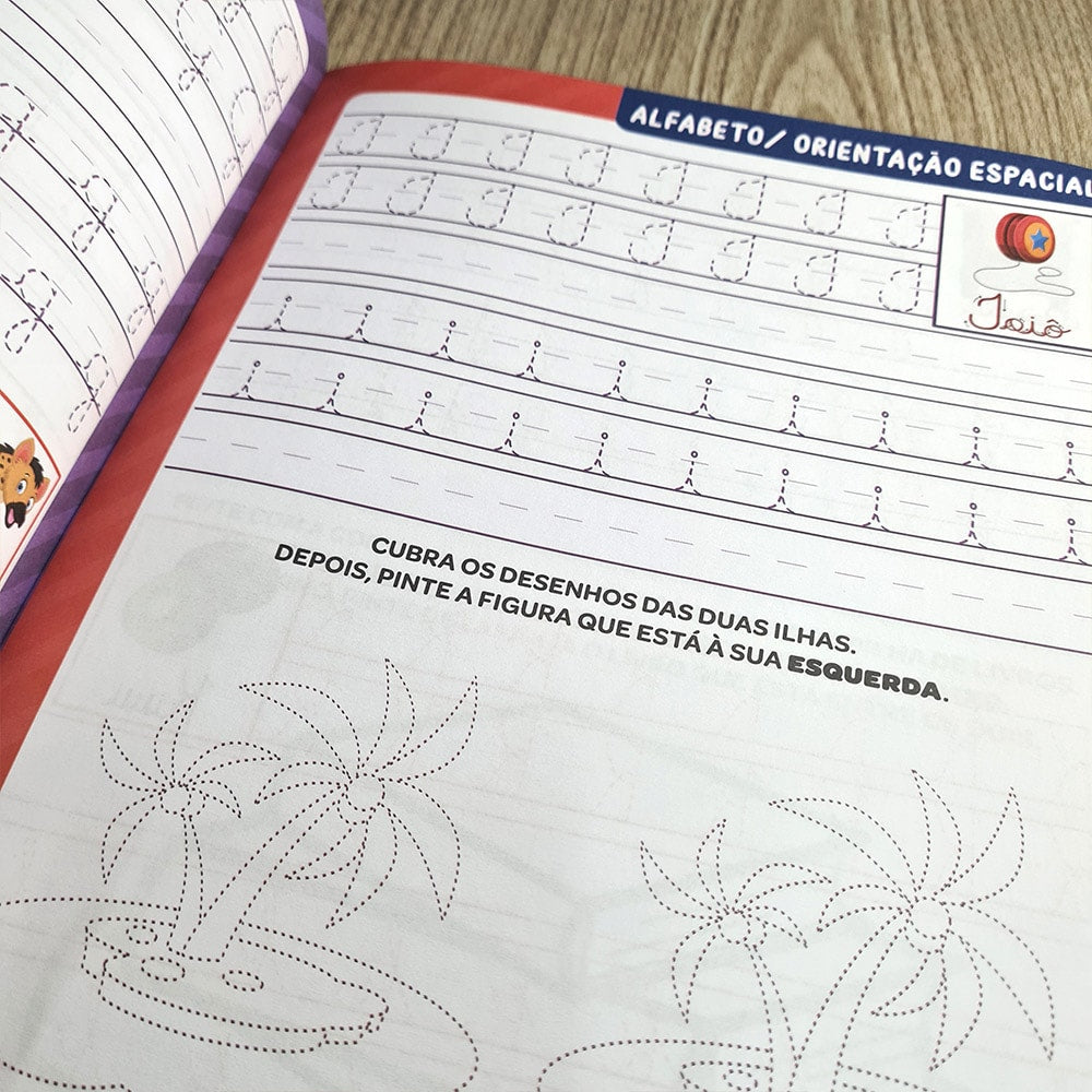 Cartilha de Caligrafia Atividades de Reforço | Caminhos da Alfabetização Vol3
