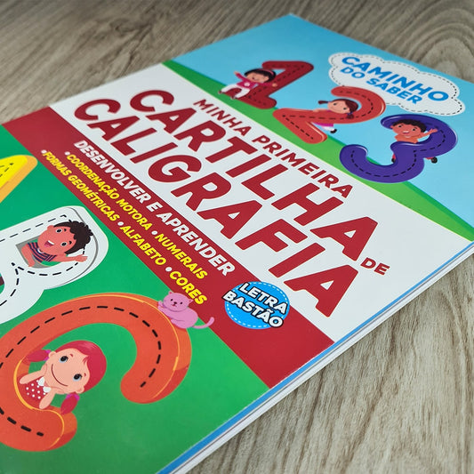 Minha Primeira Cartilha de Caligrafia | Caminho do Saber