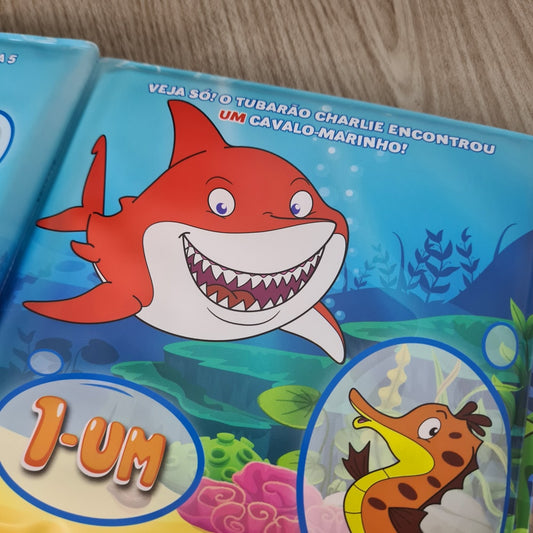 Fundo do Mar Livro de Banho | Club Shark