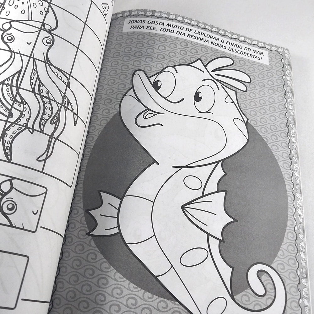 Fundo do Mar | 365 Atividade e Desenhos para Colorir