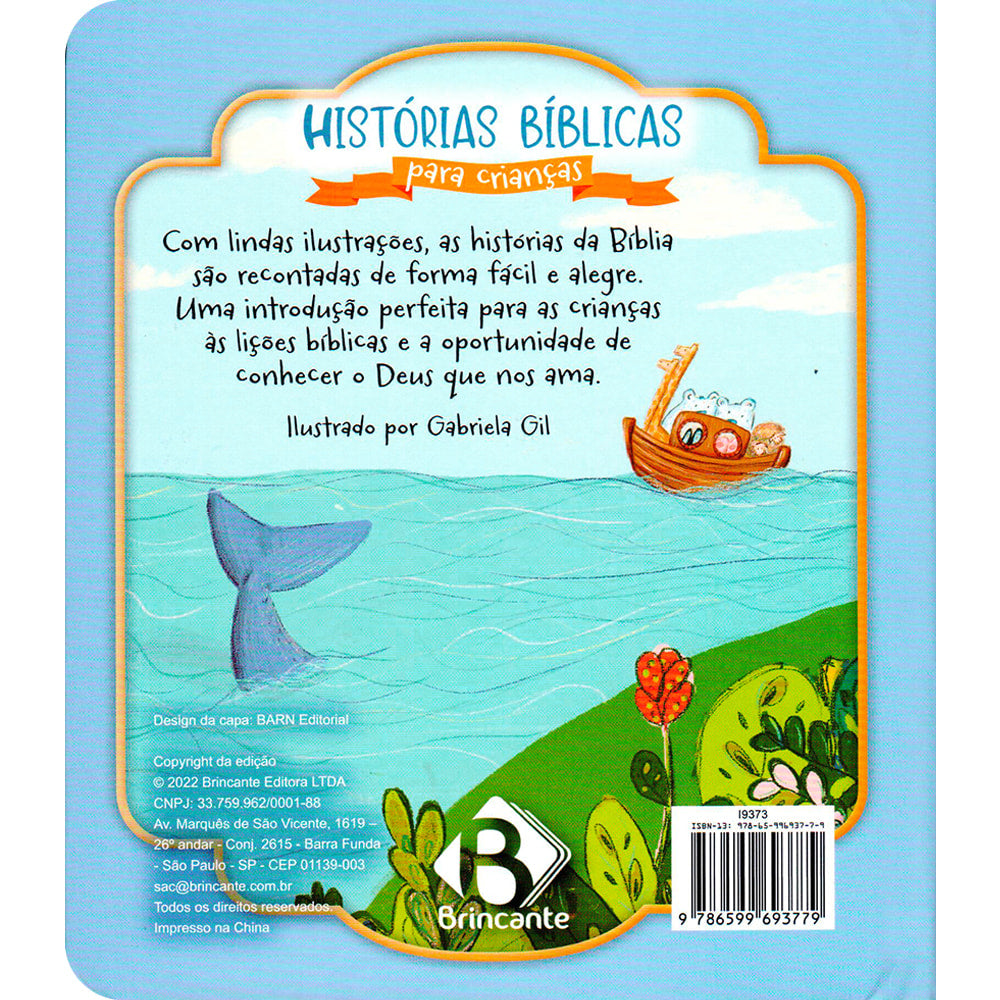 Histórias Bíblicas para Crianças | Capa Dura Azul