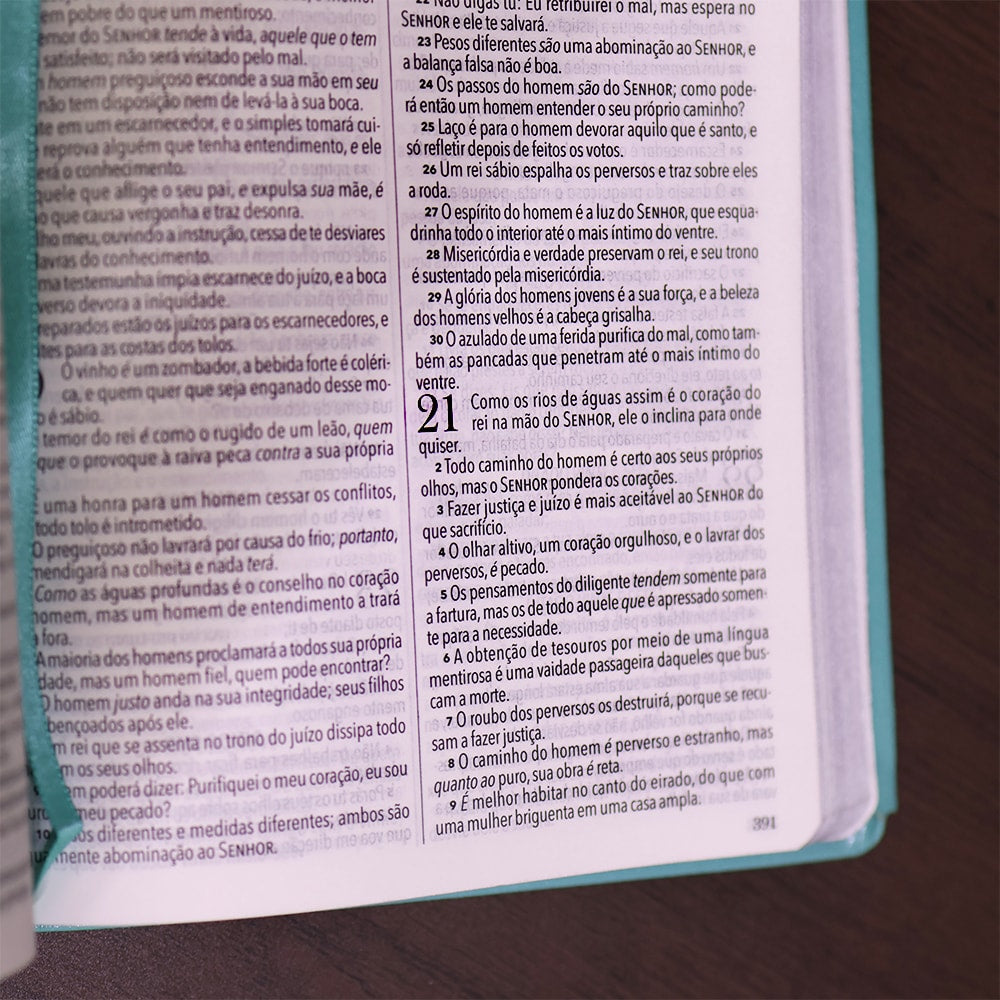 Bíblia King James 1611 | Fiel | Ultrafina Thifany