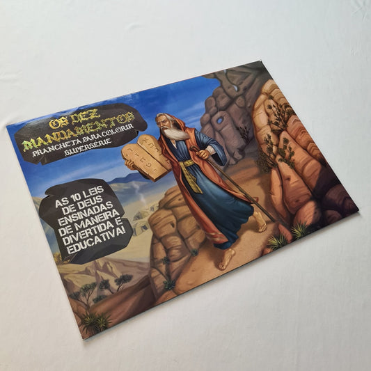 Os Dez Mandamentos | Prancheta para Colorir