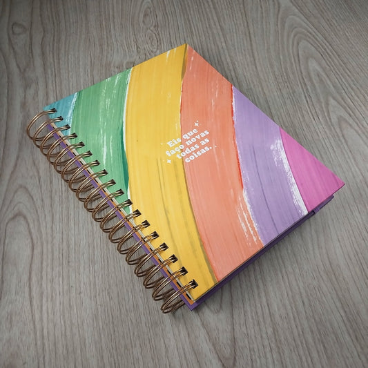 Meu Plano Perfeito | Capa Dura Colorida Pastel
