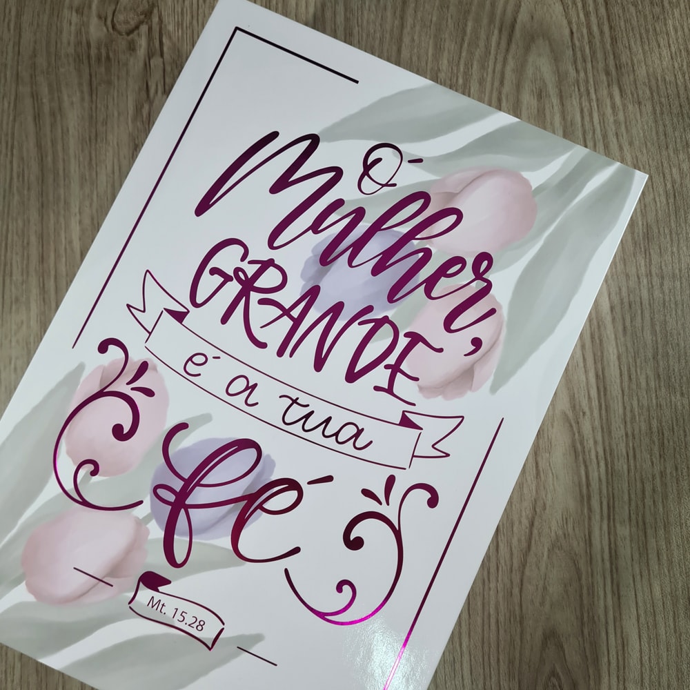 A Bíblia da Mulher | Letra Grande | ARC | Capa Luxo Branca