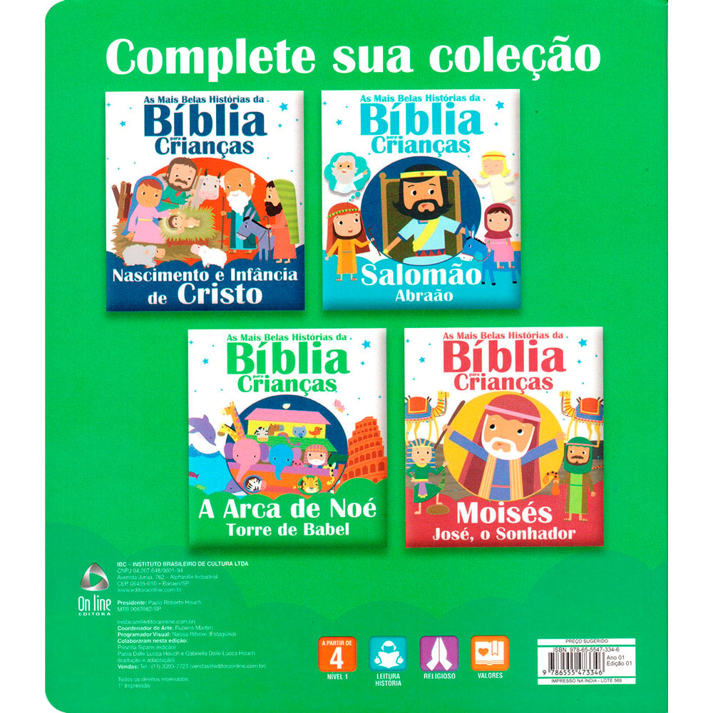 As mais belas histórias da Bíblia para crianças | A Arca de Noé e Torre de Babel