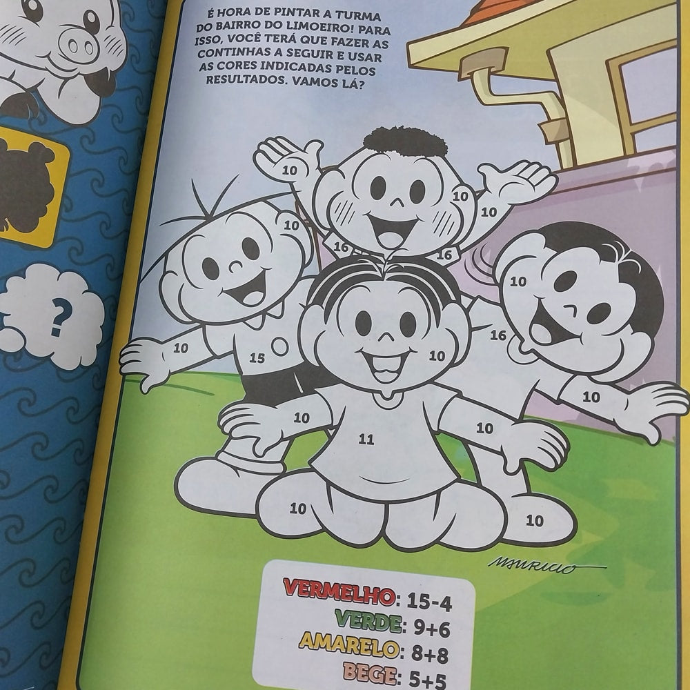 Super Livro Turma da Monica | 500 Adesivos