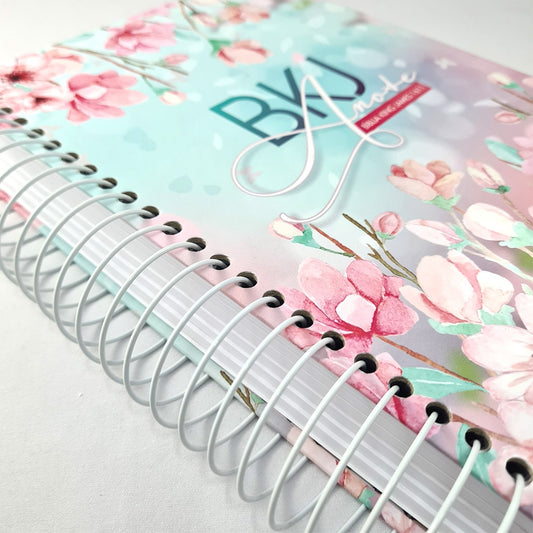 Bíblia King James 1611 Anote Magnólia | BKJ | Letra Normal | Com Espaço Para Anotações