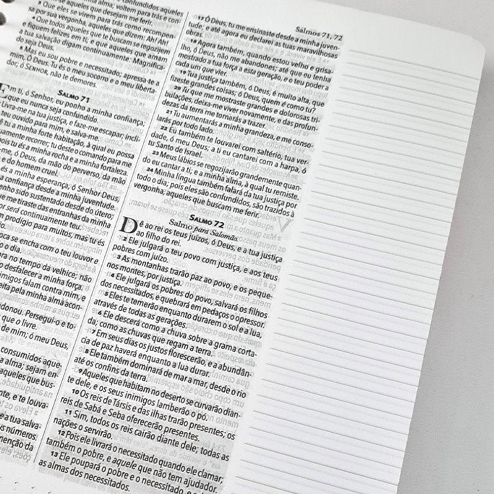 Bíblia King James 1611 Anote Magnólia | BKJ | Letra Normal | Com Espaço Para Anotações