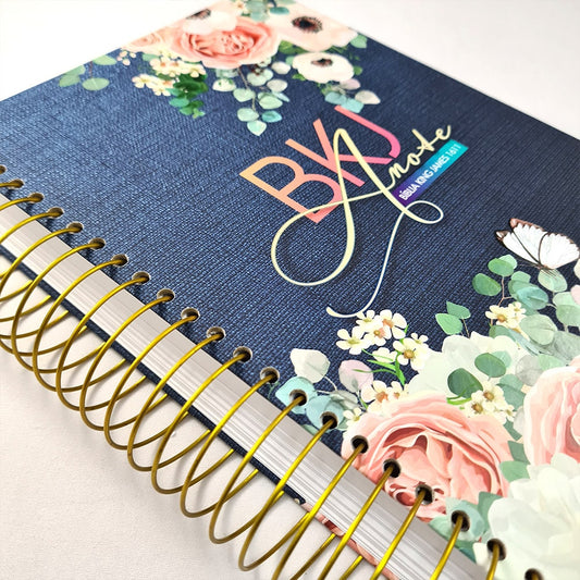 Bíblia King James 1611 Anote Blue Jeans | BKJ | Letra Normal | Com Espaço Para Anotações