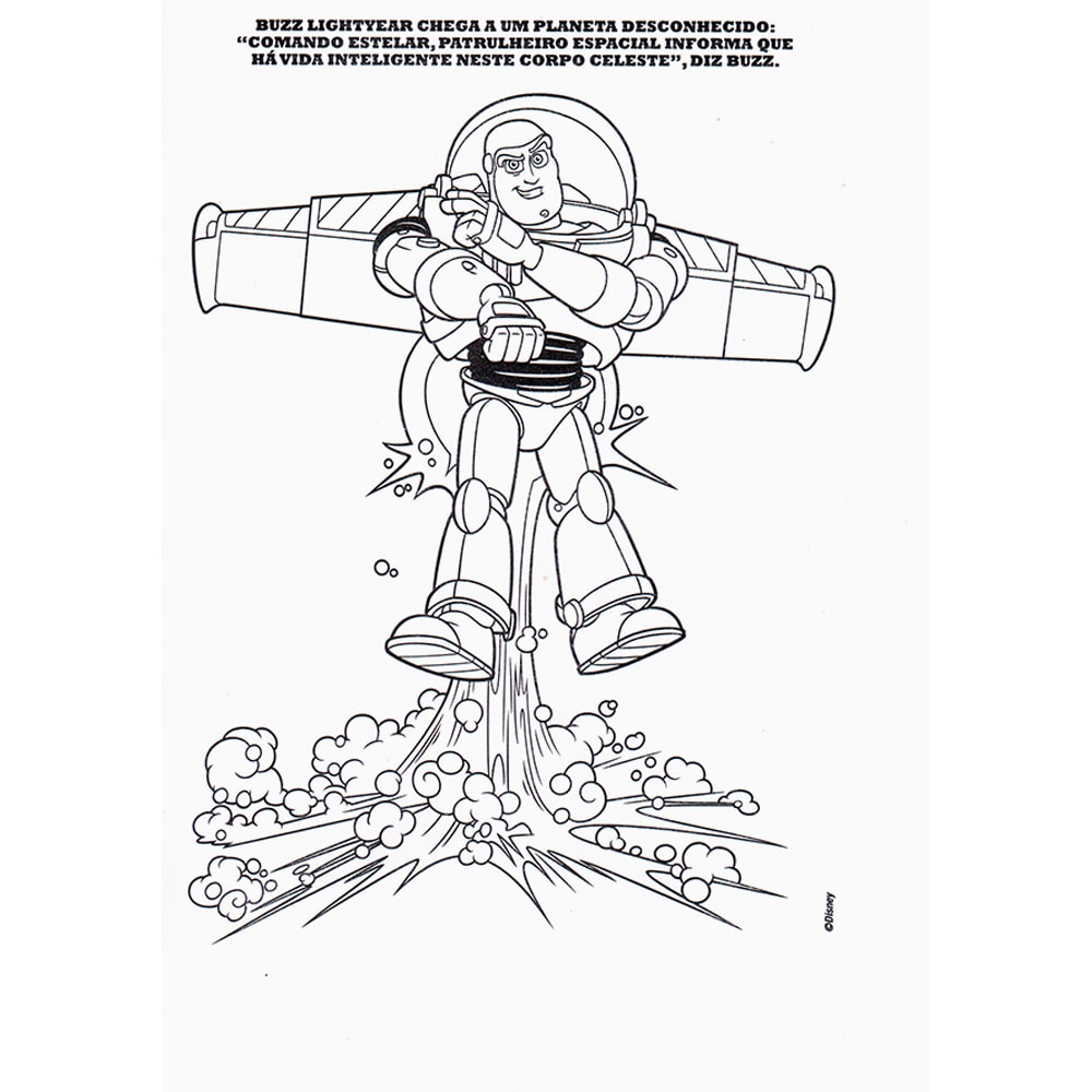 Toy Story 2 | Colorindo com Adesivos | Disney - Pixar