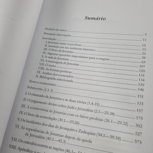 O Comentário de Jeremias | J A Thompson