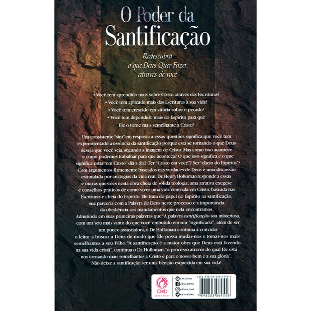 O Poder da Santificação | Henry Holloman