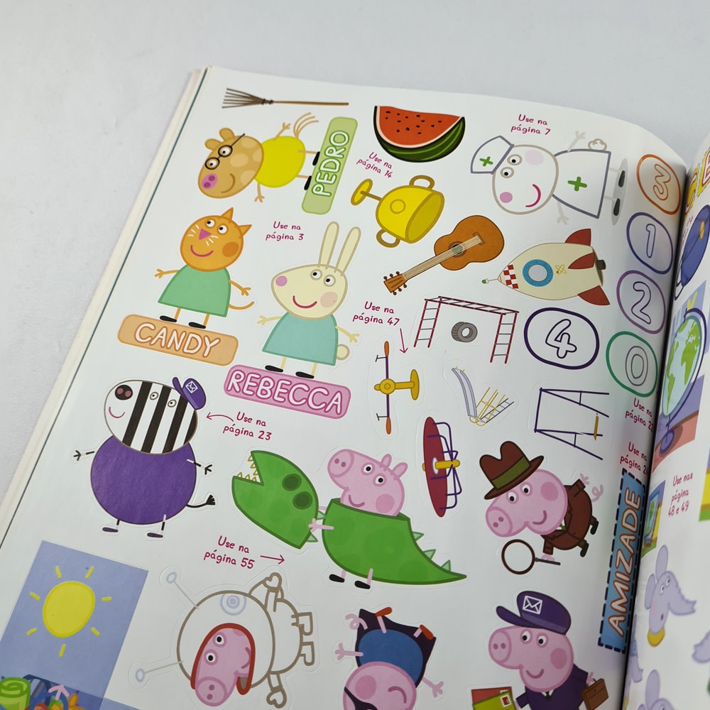 Peppa Pig | Super livro de Adesivos | 1010 Adesivos