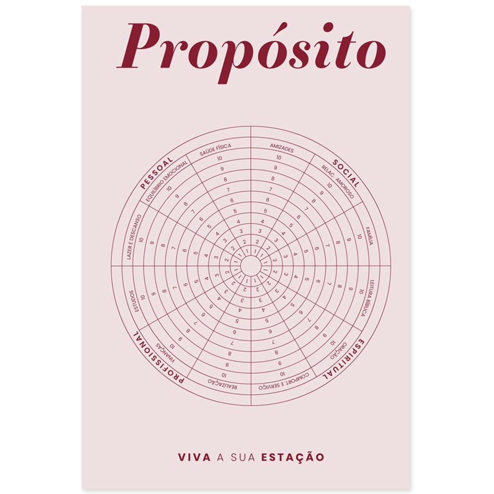 Planner Estações Vermelho | Viviane Martinello