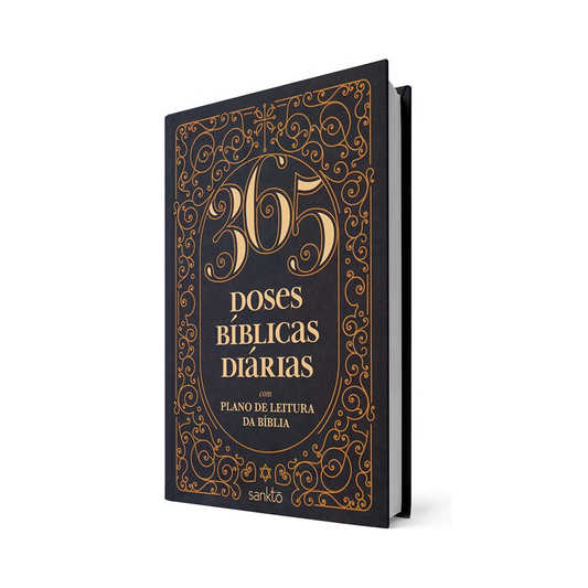 Devocional 365 Doses Bíblicas Diárias | Capa Dura Ornamentos