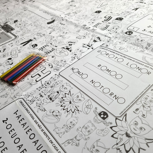 Pj Masks | Super Pinte e Brinque