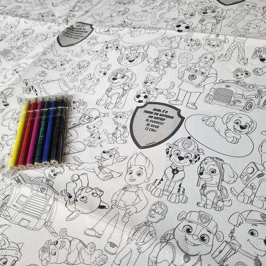 Patrulha Canina | Super Pinte e Brinque | Poster Gigante