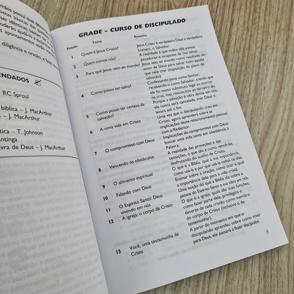 Crescimento e Discipulado | Livro do Discipulador