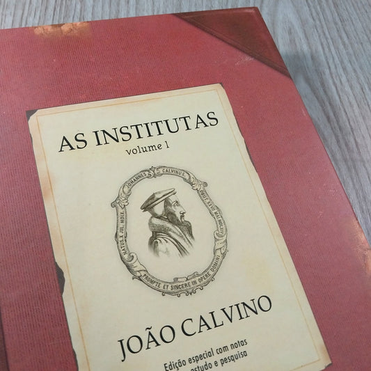 Box As Institutas de João Calvino | 4 Volumes | Capa Dura