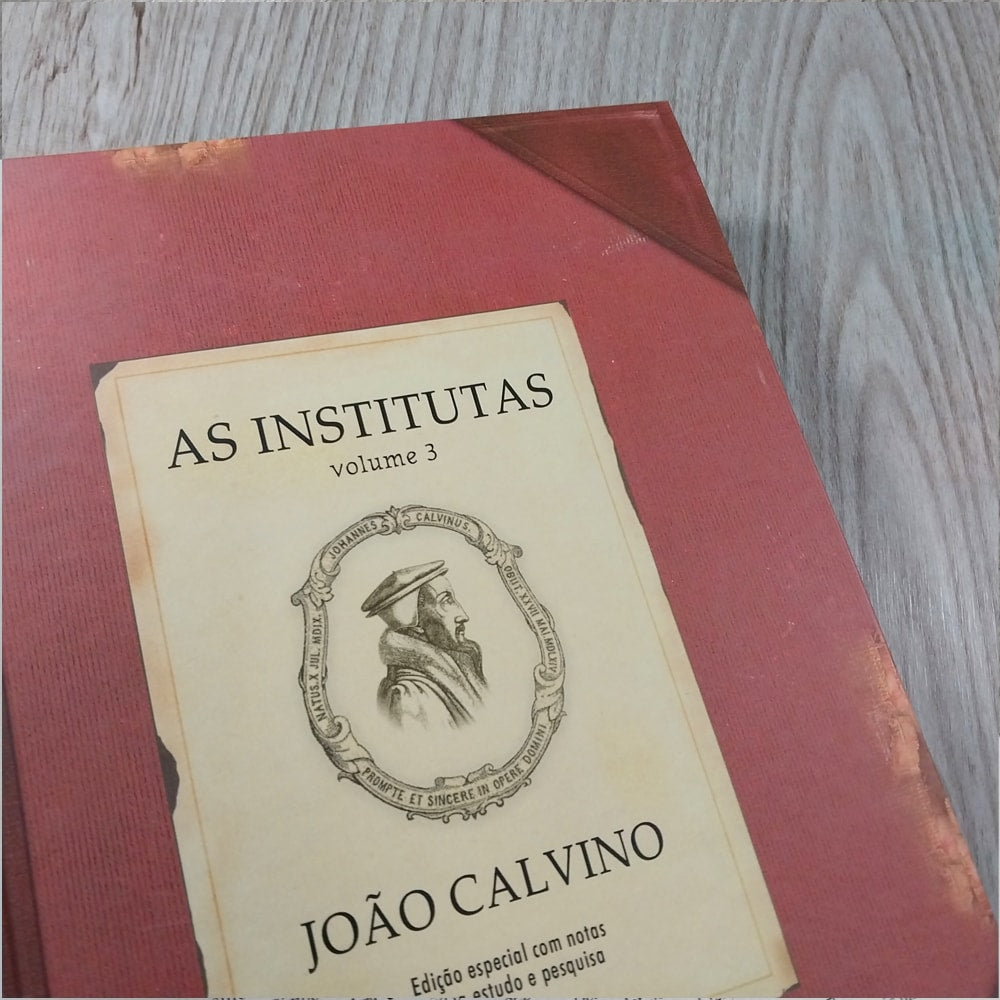 Box As Institutas de João Calvino | 4 Volumes | Capa Dura
