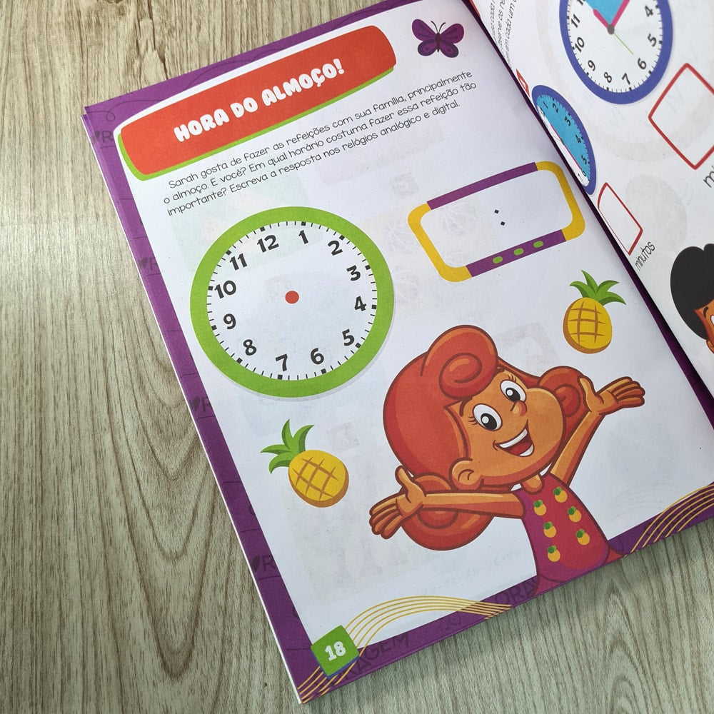 3 Palavrinhas | Descobrindo as Horas