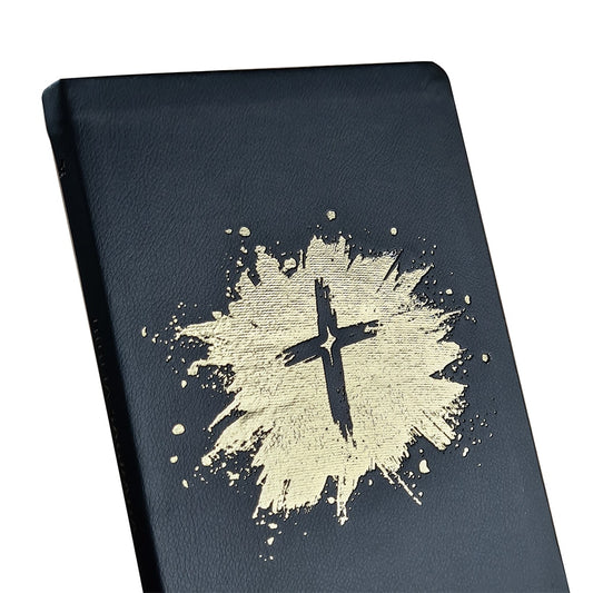 Bíblia Sagrada Cruz Dourada | ACF | Letra Maior | Capa Luxo