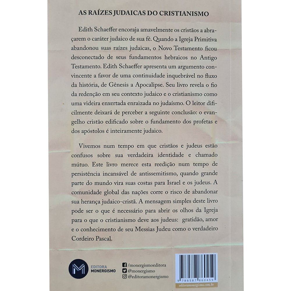 O Cristianismo é Judaico | Edith Schaeffer