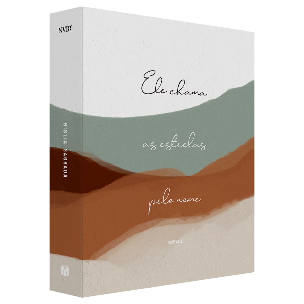 Bíblia Sagrada Minimalista Estrelas | NVI | Capa Dura com Espaço para Anotações
