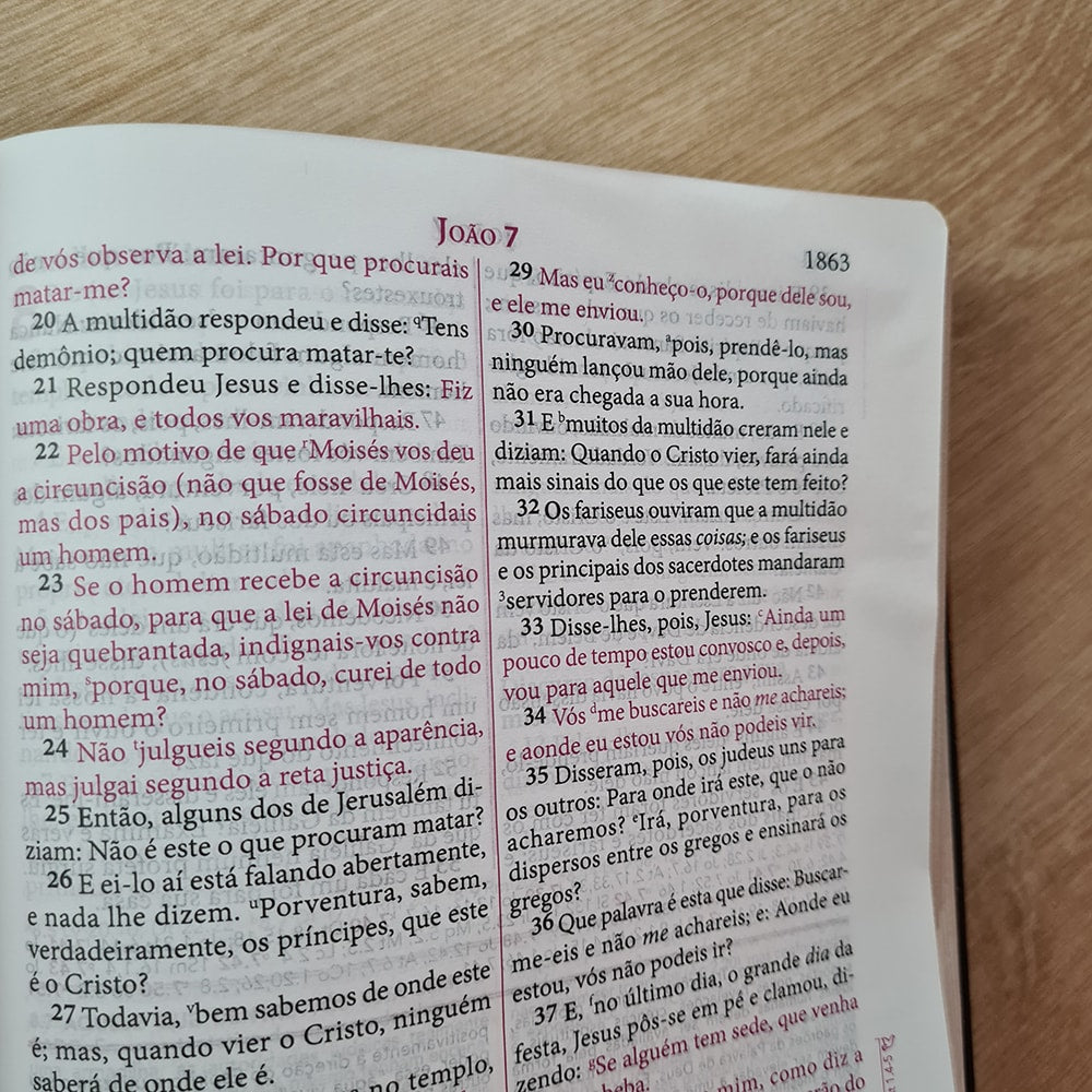 Bíblia de Estudo Pentecostal | Edição Global | ARC | Letra Grande | Capa Luxo Azul