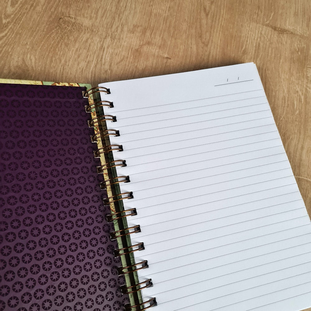 Livro Agenda Permanente Send | Capa Dura Espiral